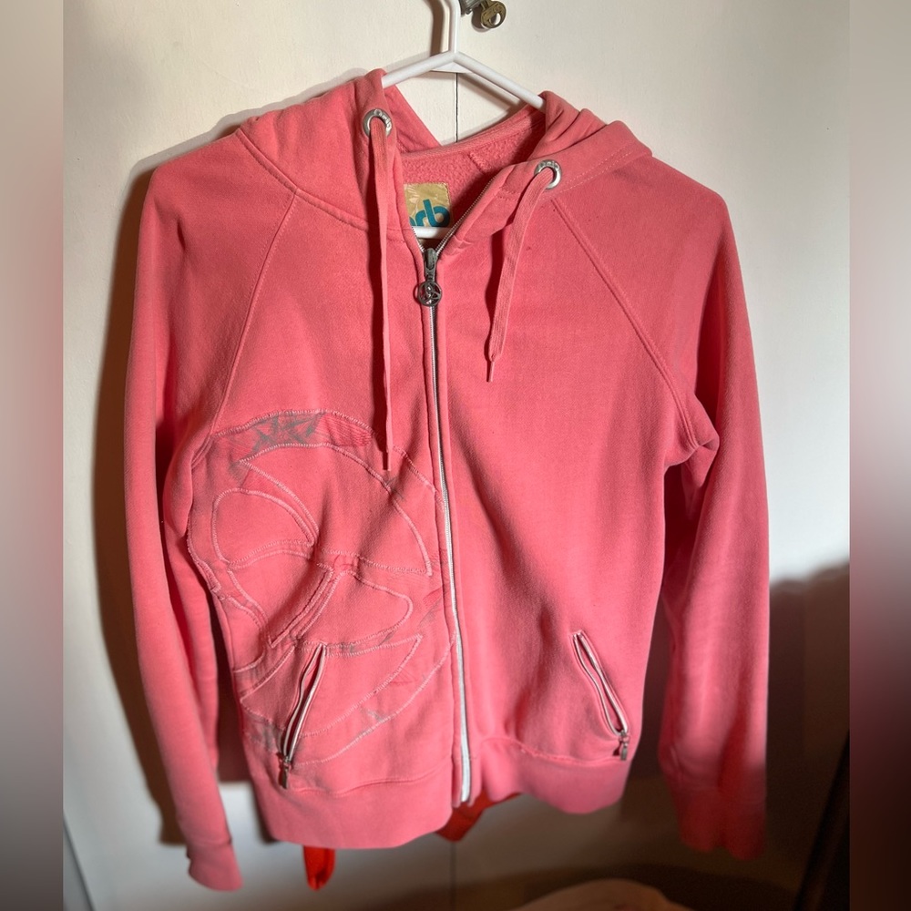 ORB medium coral hoodie